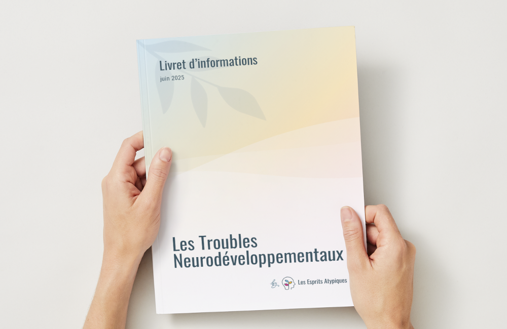 Livret de présentation : page d'accueil